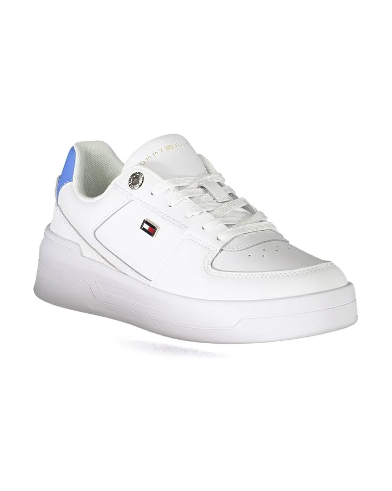 Tommy Hilfiger Leather Sneaker — White White