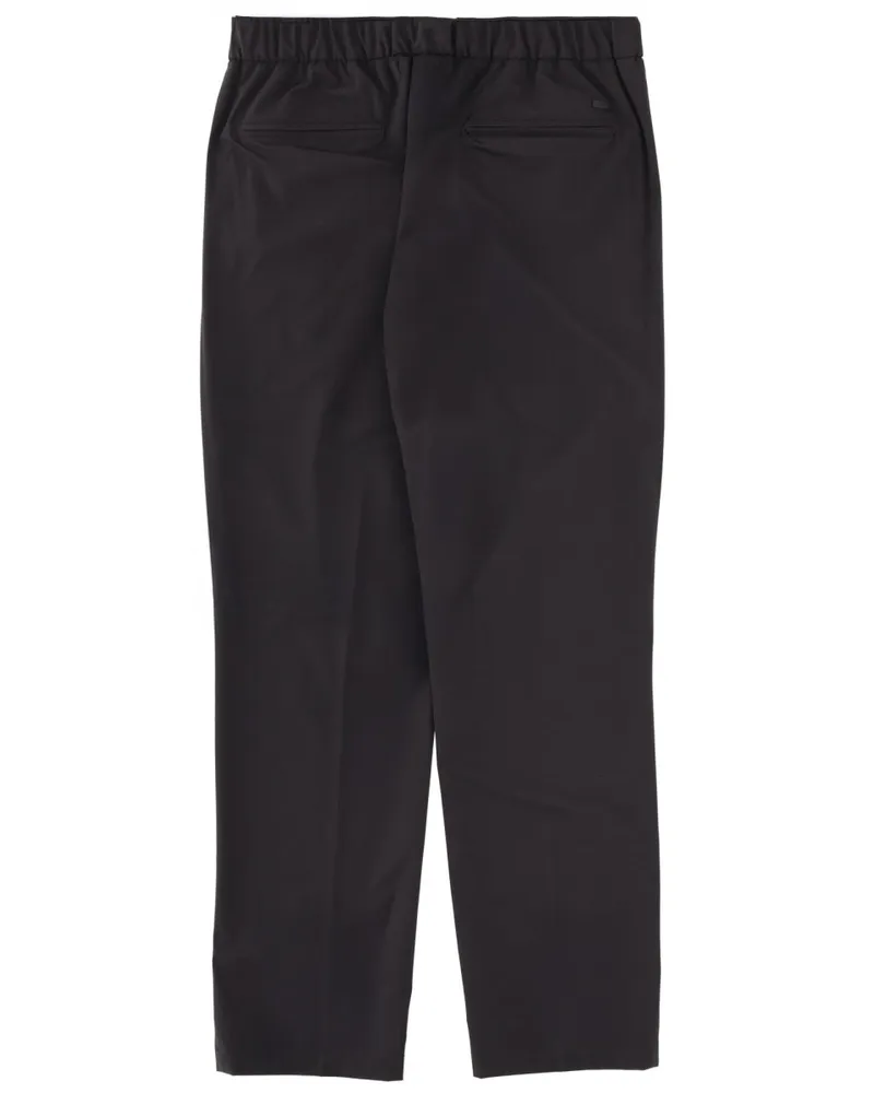 Herno Logo-Detailed Trousers — Black Black