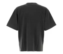 Mirror Logo Oversize T-Shirt — Black