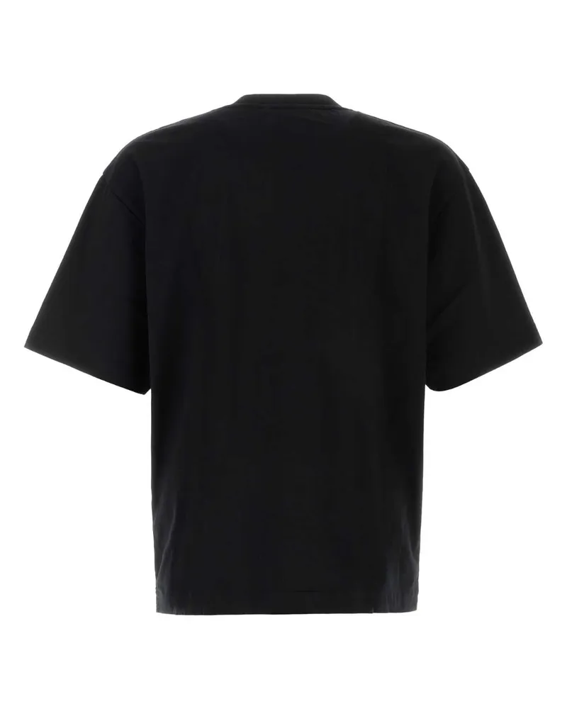 OFF-WHITE Omaa120z26jer0 0600 Black Exterior: Cotton T-Shirt T-shirts And Polos Black