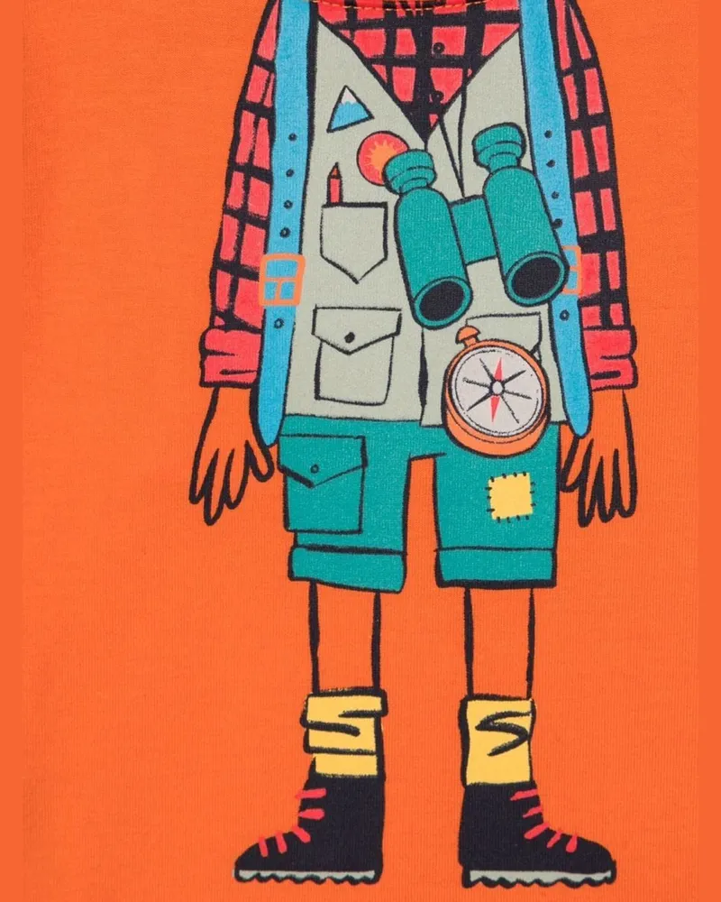 Paul Smith Cotton T-Shirt — Orange Orange