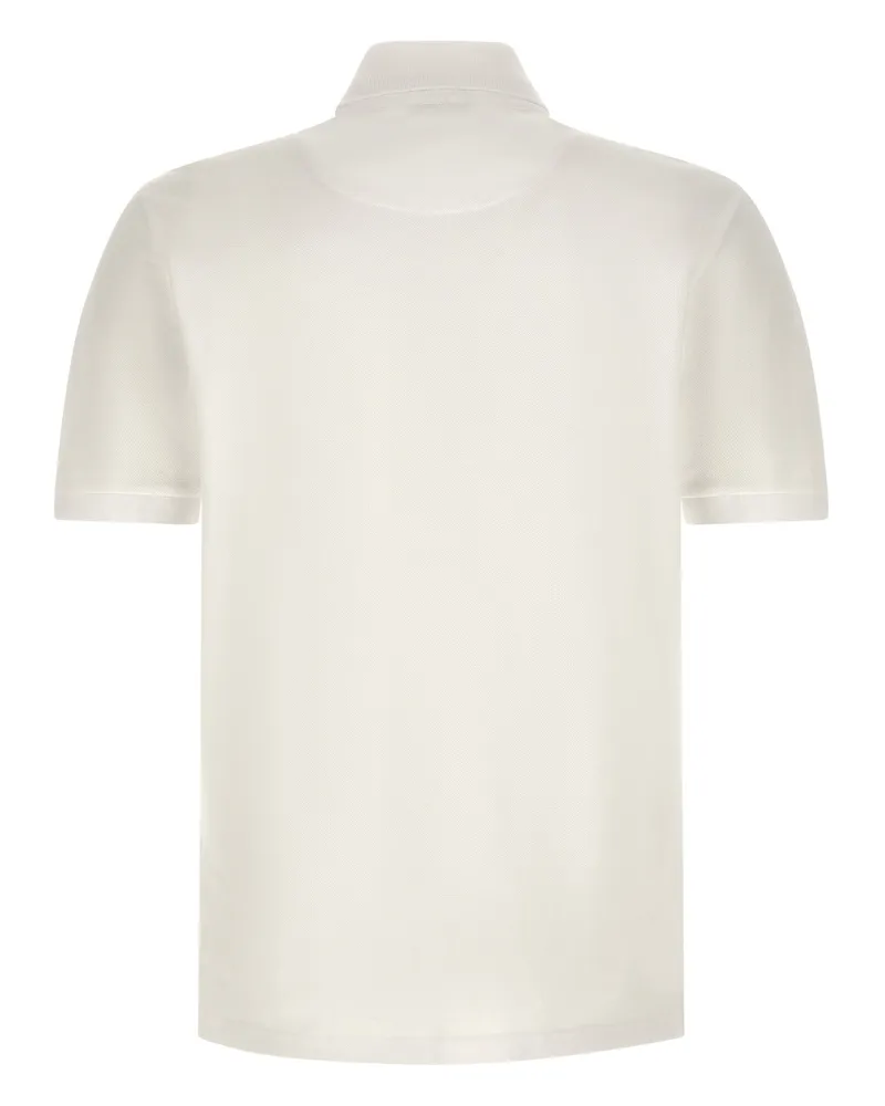 Etro Pegaso Polo Shirt Cream