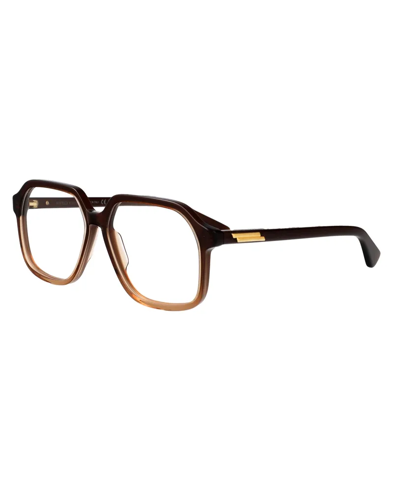 Bottega Veneta Unisex Sunglasses Acetate Brown-Brown-Transparent Glasses & Frames Brown/brown/transparent Brown