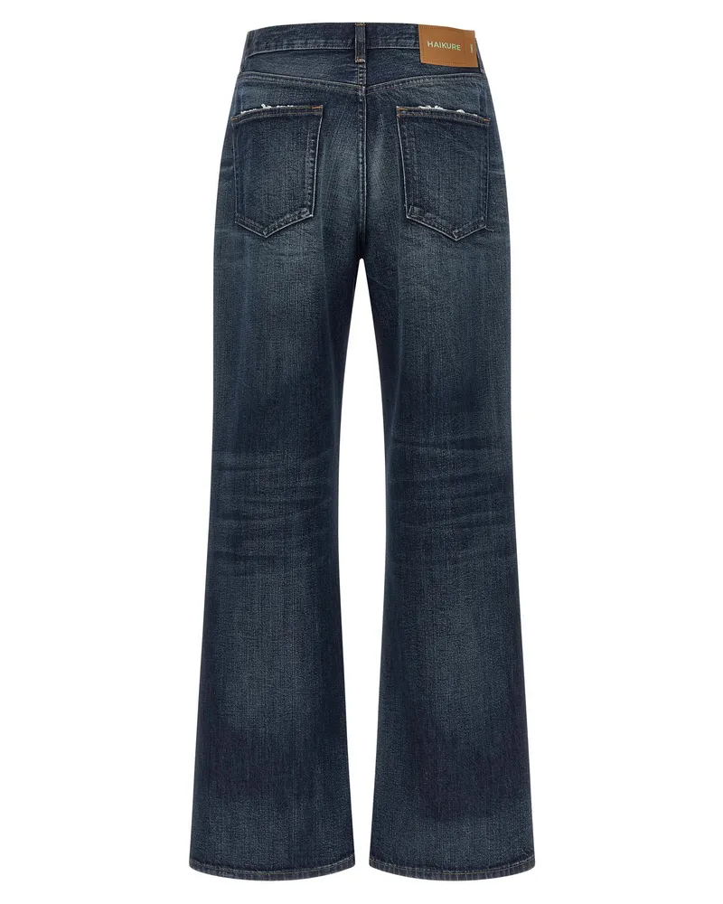 Haikure Korea Jeans — Navy Navy