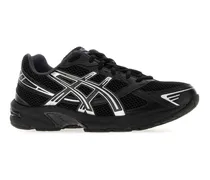 Men's Black Mesh Gel-1130 Sneakers Blackpuresilver