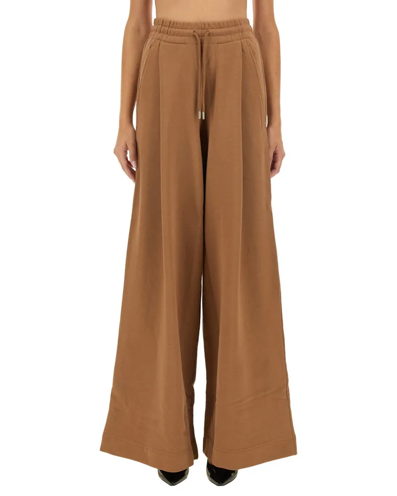 Dries van Noten Cotton Joggers — Brown Brown