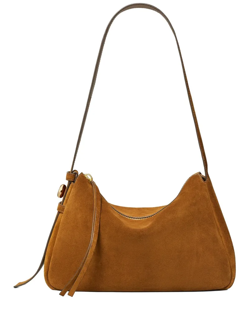 Tory Burch Romy Shoulder Bag — Beige Beige