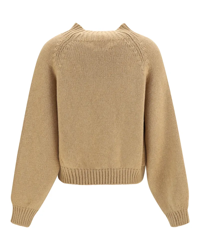 KHAITE Cain Sweater Biscotti