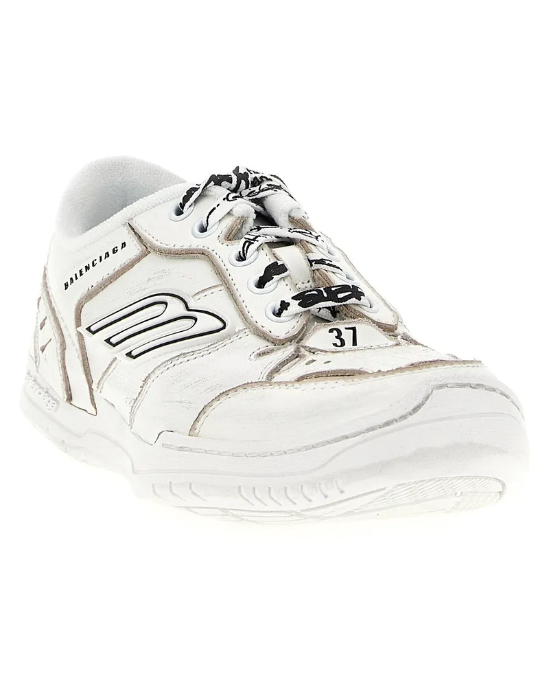 Balenciaga Hamptons Sneaker — White White