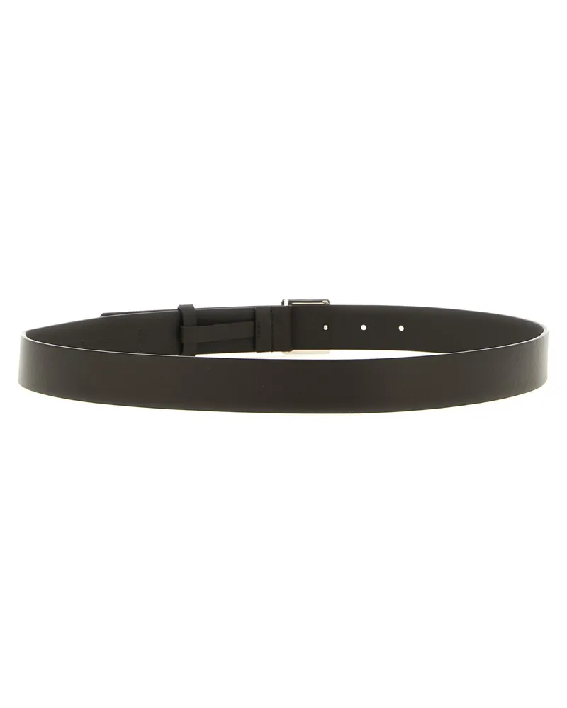 Fendi FF Metal Buckle Belt — Brown Brown