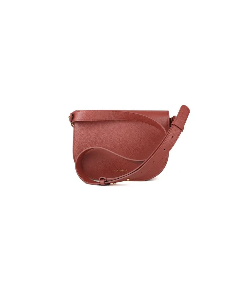 Coccinelle Women's Crossbody Bag Brandy Cowhide - Crossbody-Bags Red