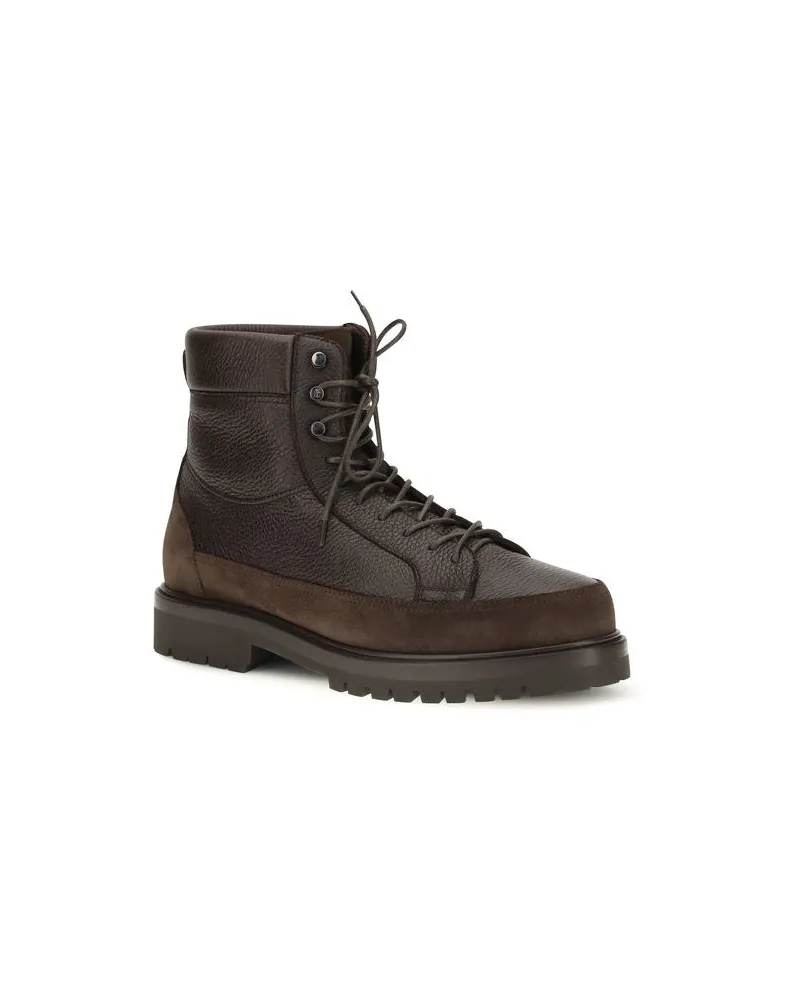 Brunello Cucinelli Explorer Boots — Brown Brown