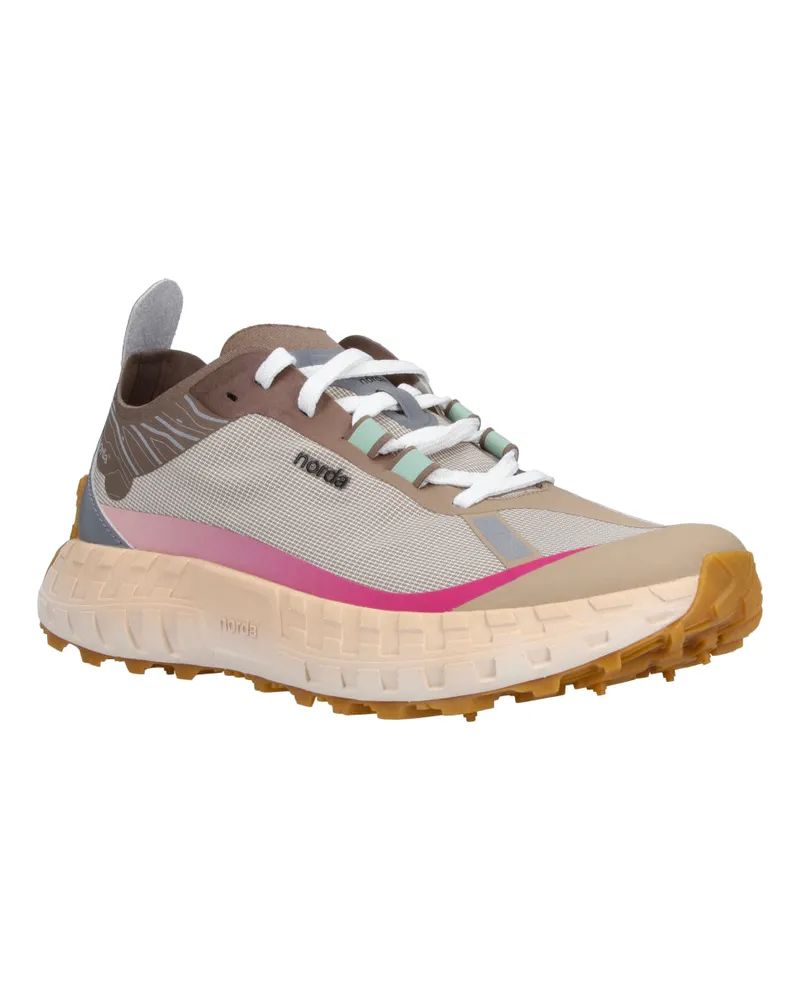 Norda Women's Sneakers Grey Textile Multicolor