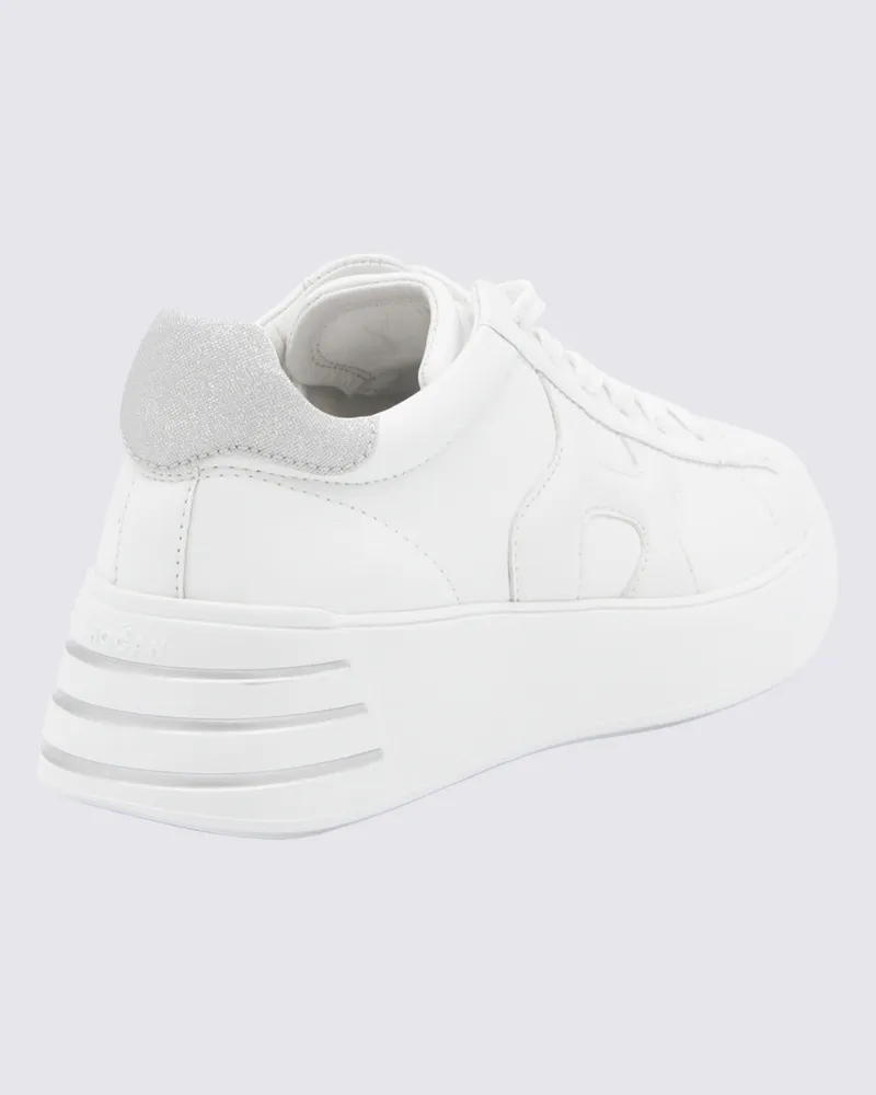 Hogan Women's Sneakers Bianco-Argento _ Cover Le Sole El Bianco/argento White