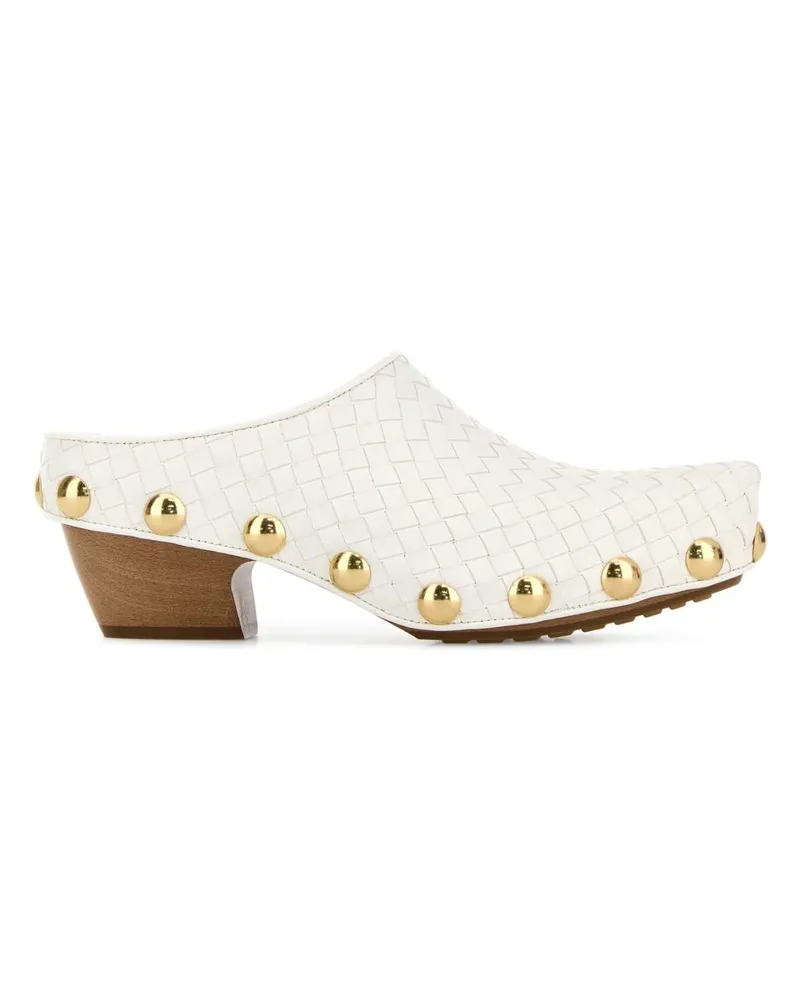 Bottega Veneta Wealabaster Scarpe Con Tacco High Heel Shoes White