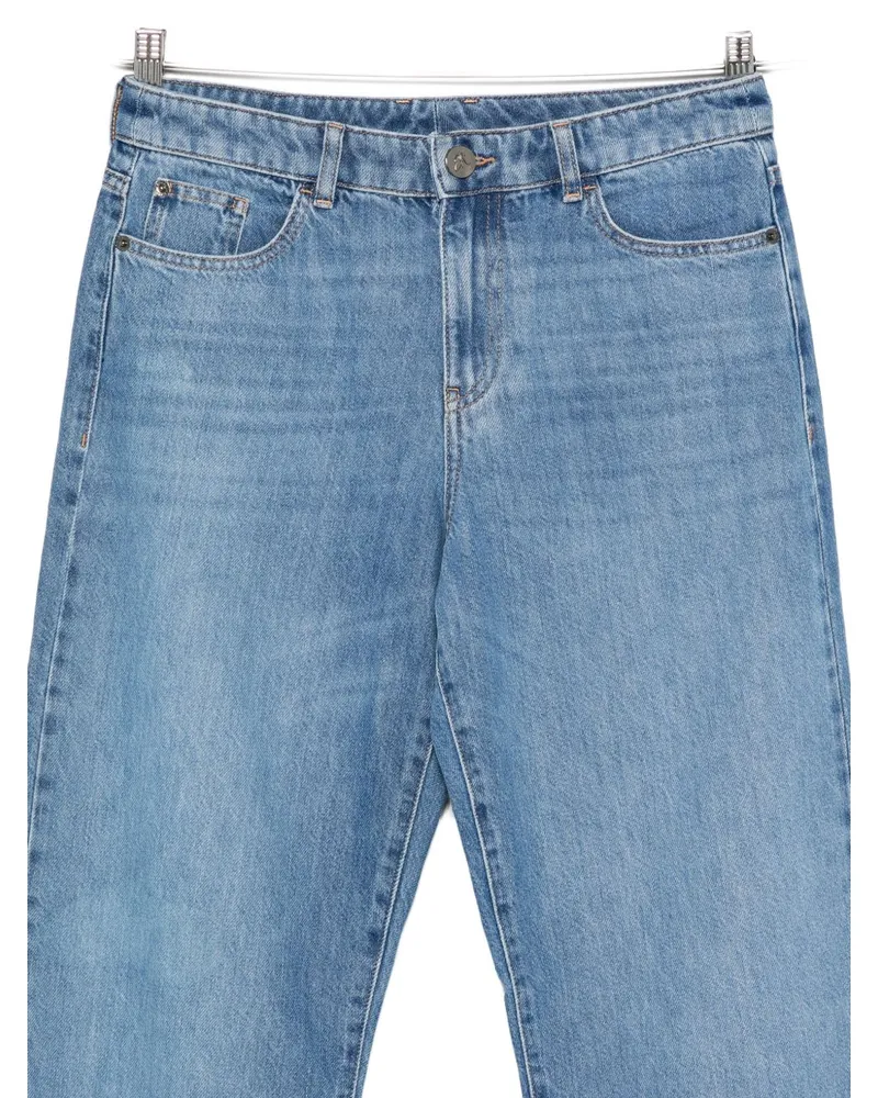 Emporio Armani Classic Five-Pocket Denim Jeans — Blue Blue