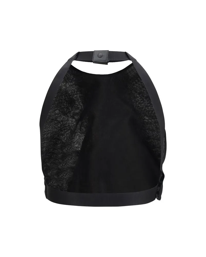 Max Mara Women's Black Silk Pattern Shirt Black