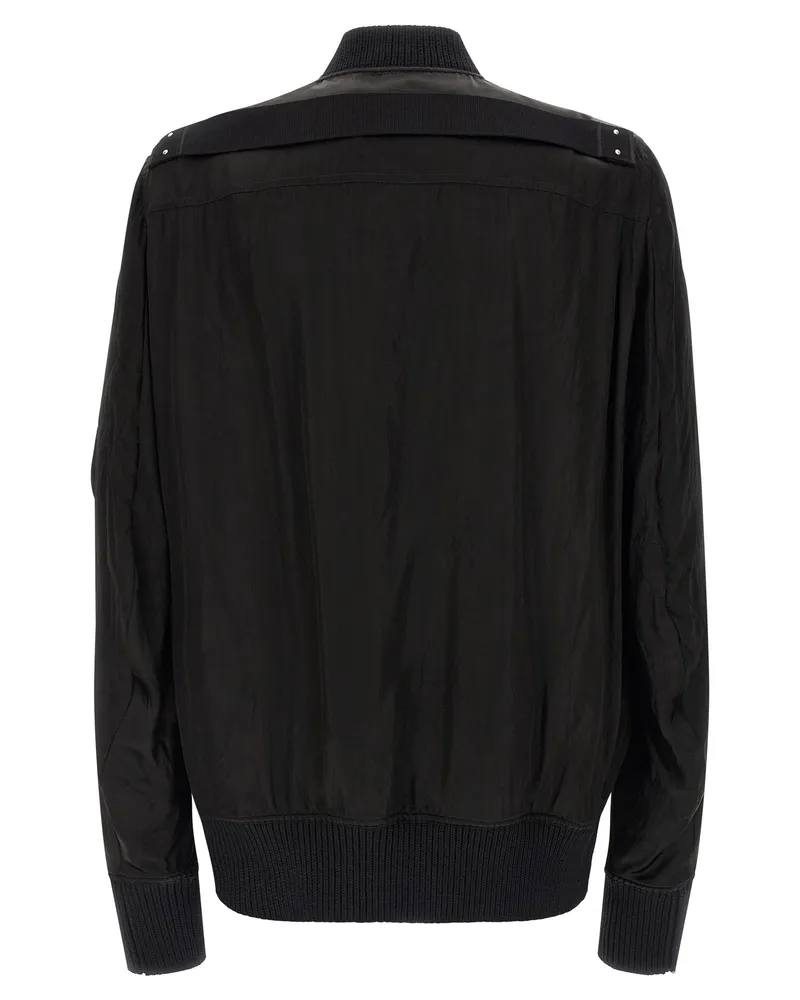 Rick Owens Men's Black Copper Bomber Clothing Black