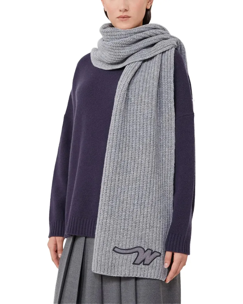 Weekend Max Mara Scarf — Gray Gray