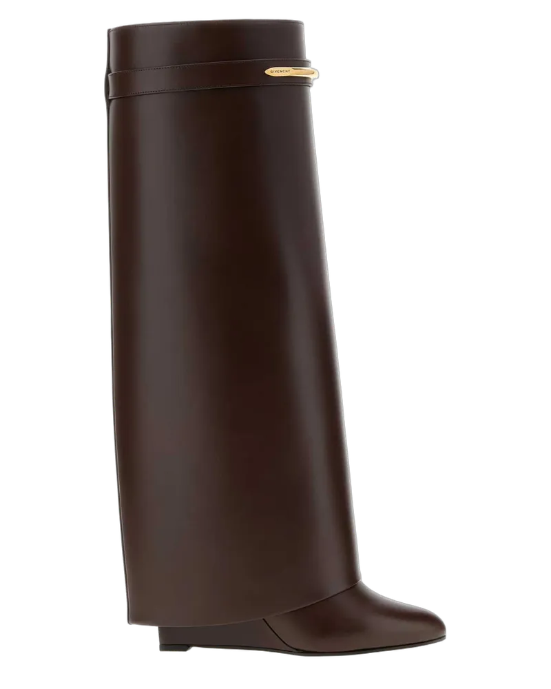Givenchy Calf Leather Boot — Brown Brown