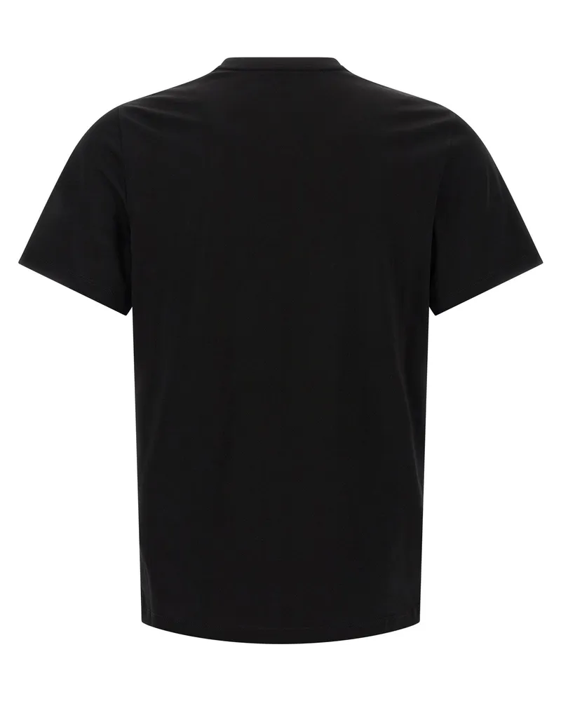 Moncler Double Logo T-Shirt — Black Black