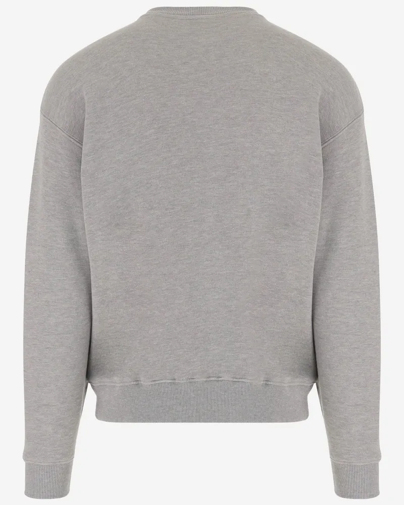 AUTRY Embroidered Logo Sweatshirt — Gray Gray