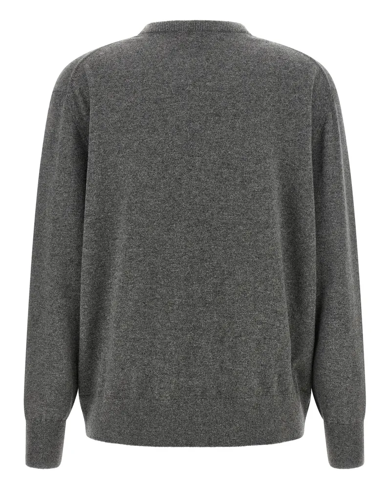 Dries van Noten Towie Sweater — Gray Gray