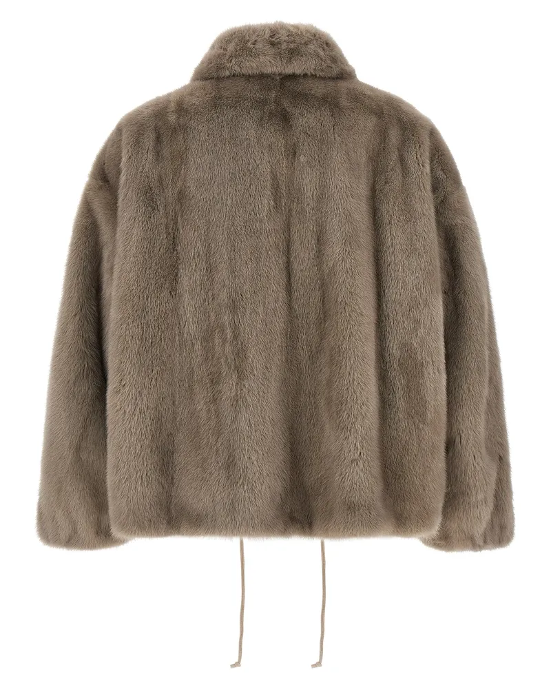Simonetta Ravizza Linus Coat — Gray Gray