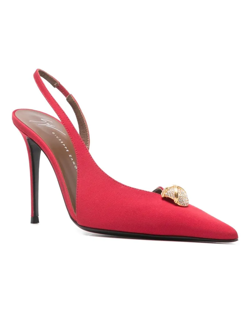 Giuseppe Zanotti Carole Slingback Pump — Red Red