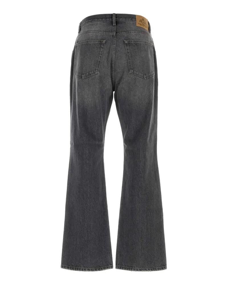 Prada Dark Grey Denim Jeans — Gray Gray