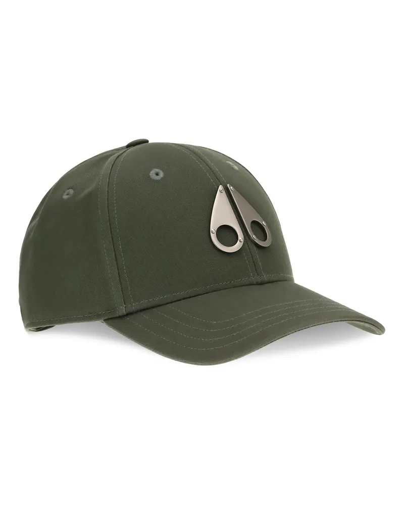 Moose Knuckles Men's Logo Icon Cotton Baseball Cap Combat Hats E Hairbands Green