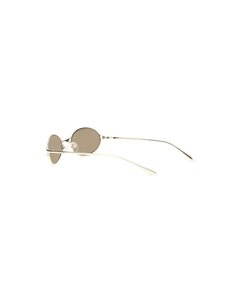 Alexander McQueen ALA000R6I33307024BB Sunglasses — Gold Gold