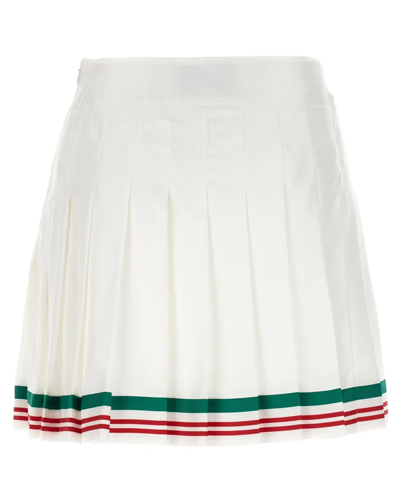 Casablanca Paris Casa Way Skirt — White White