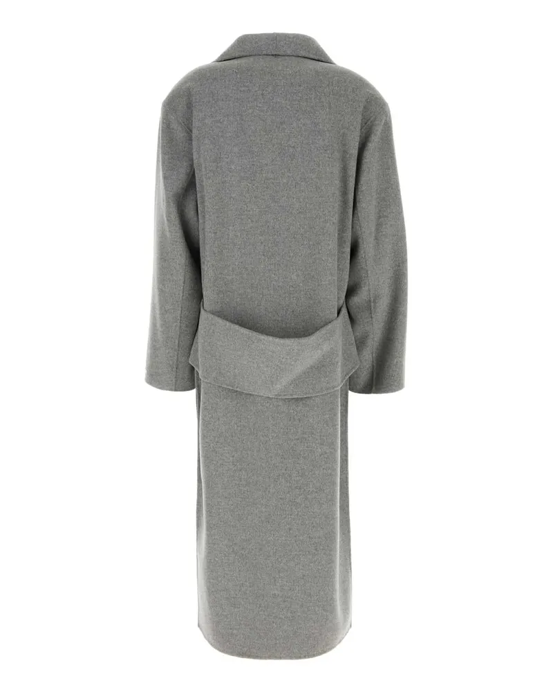 SPORTMAX Virgin Wool Coat — Gray Gray
