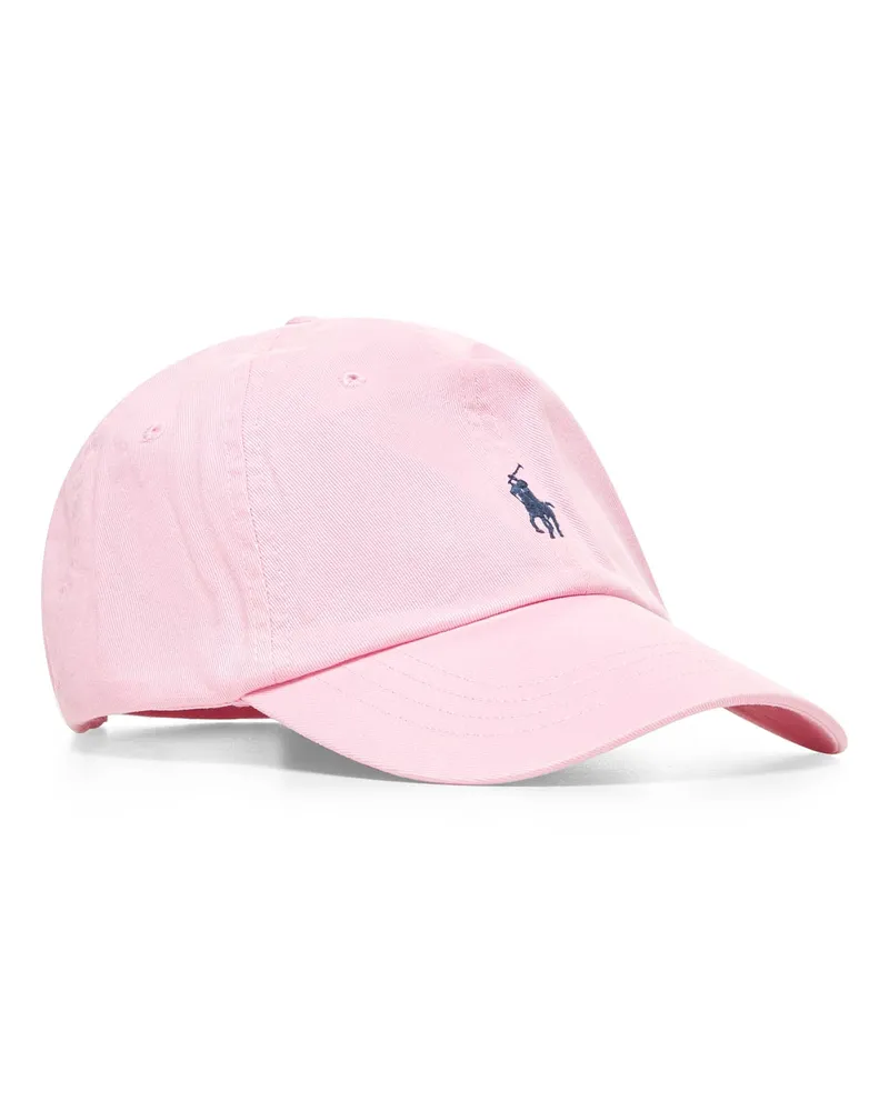Ralph Lauren Men's Baseball Cap Chino Pink Cotton Hat Pink