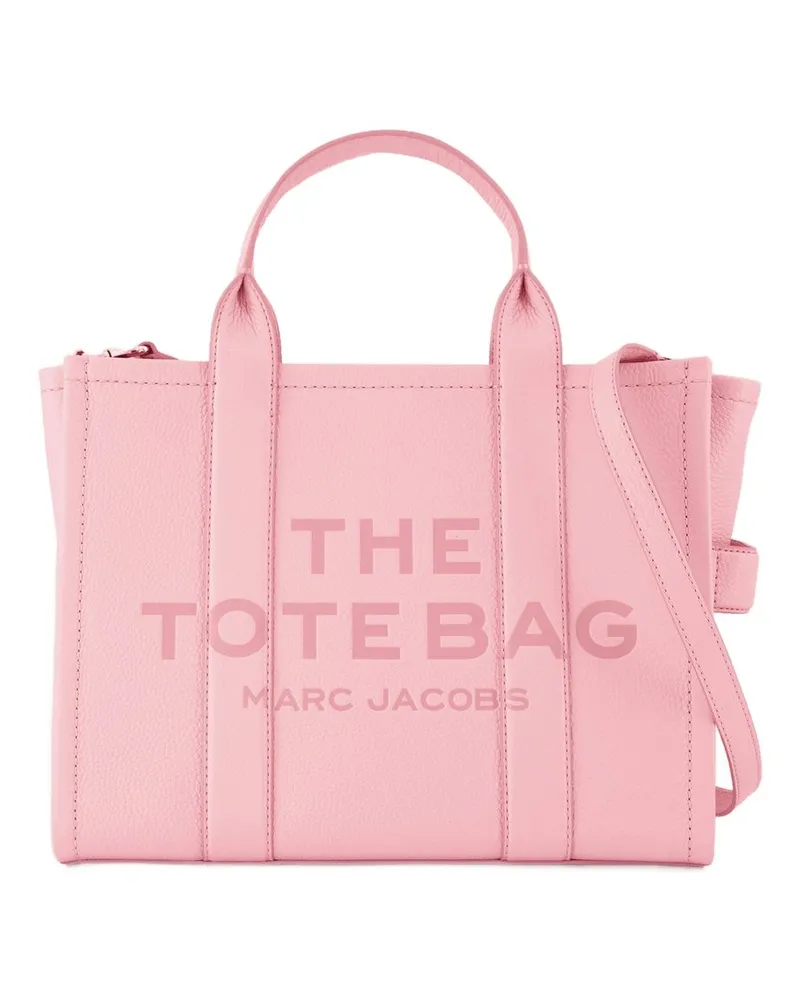Marc Jacobs Women's The Medium Tote -  Leather Pink Cowhide Bags Totes-Shopping-Bags Pink