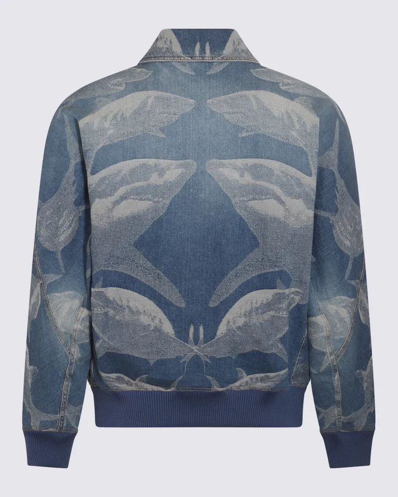 Burberry Men's Jackets Muted Navy _co Ea Navy