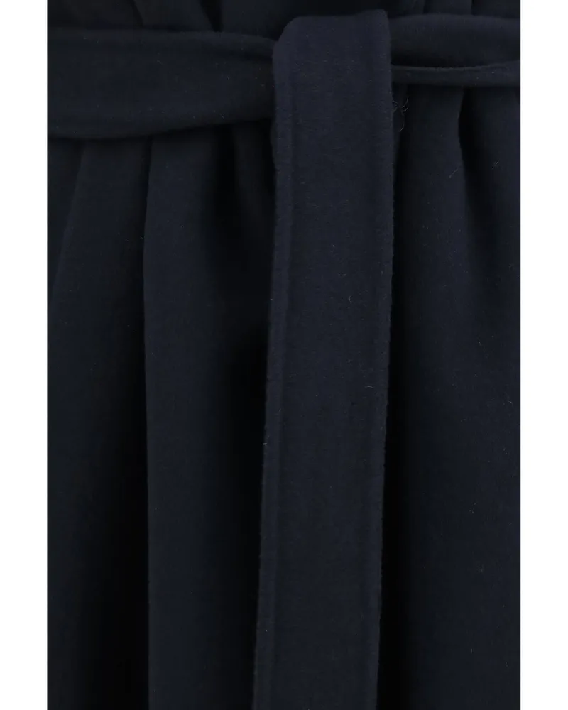 Max Mara Carisma Coat — Navy Navy