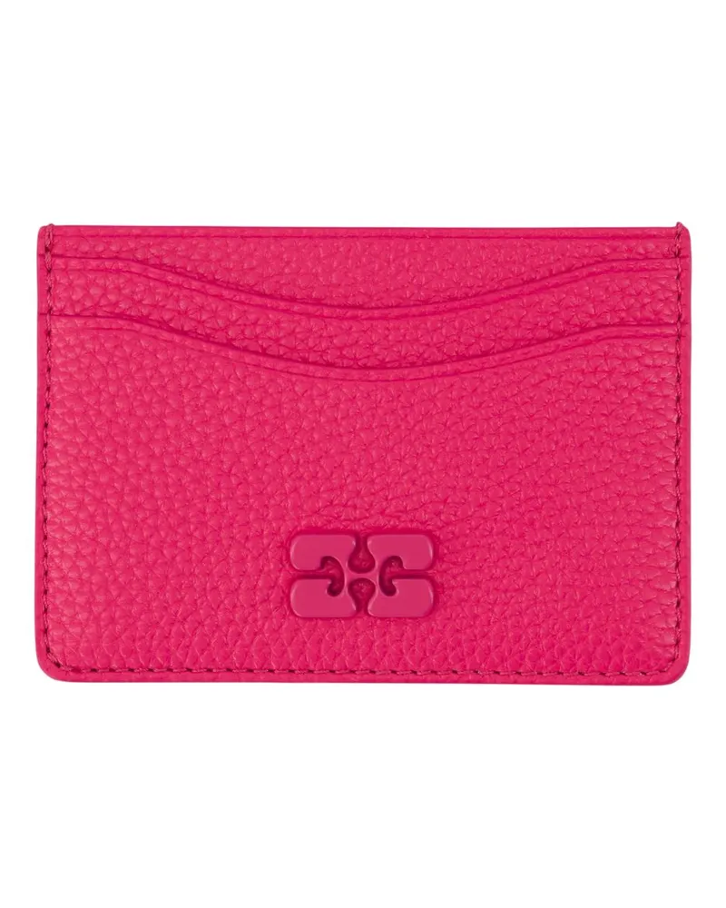 Ganni Women's Bou Cardholder -  Synthetic Pink Accessories Card-Holder Pink