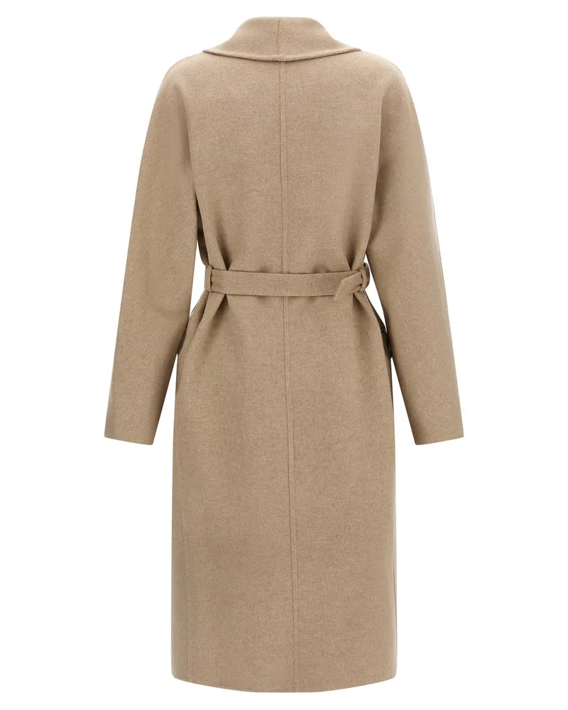 Ferragamo Chateau Coat — Beige Beige