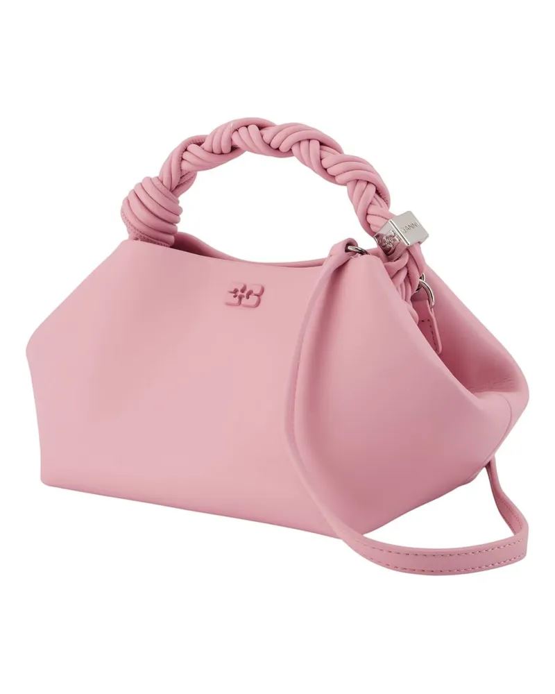 Ganni Women's Bou Top Handle Bag Pink Synthetic Pink