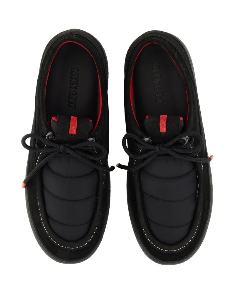 Moon Boot Mtrack Wallaby Sneaker — Black Black