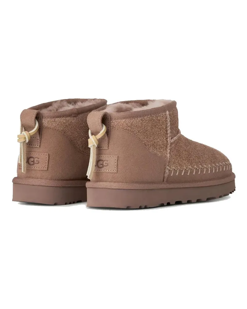 UGG Women's Classic Ultra Mini Biarritz Boots Brown Shoes > Sneakers Brown