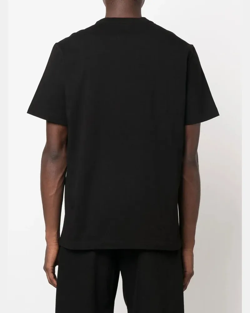 Golden Goose Women's Star-Print Cotton T-Shirt Aw25 Black