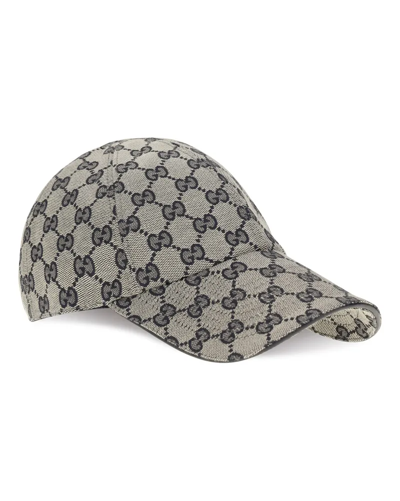 Gucci 8757334HBKS GG Canvas Baseball Cap — Blue Blue