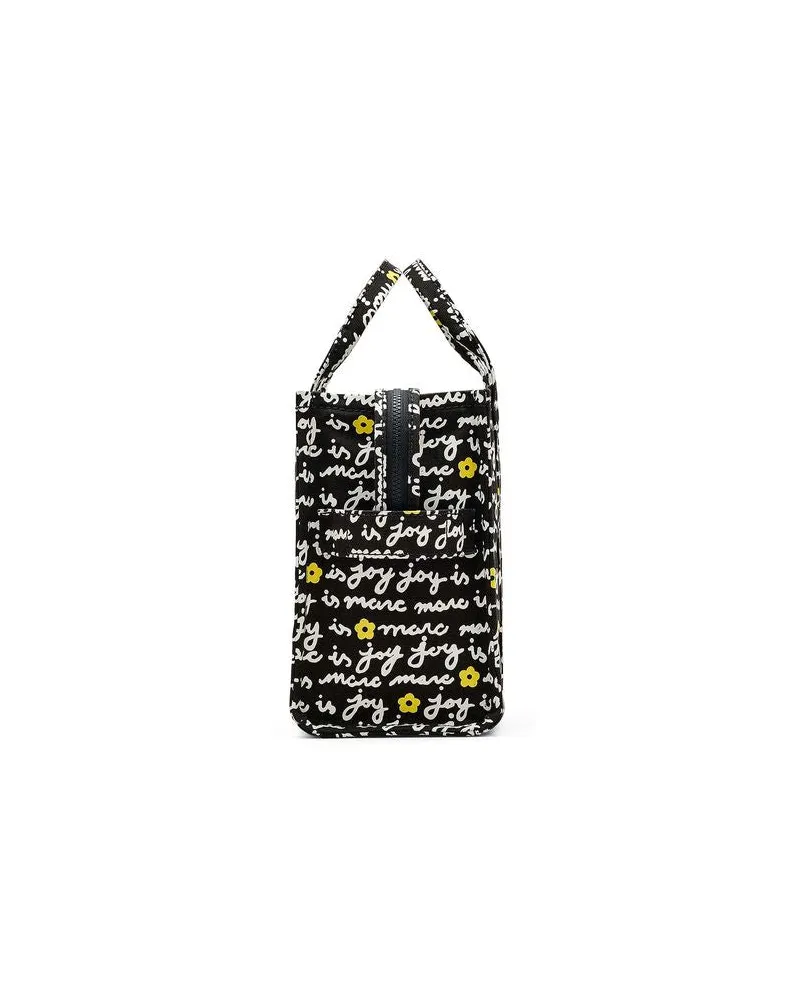 Marc Jacobs Women's Handbag Black Cotton Canvas Bags - Tote-Bags Black