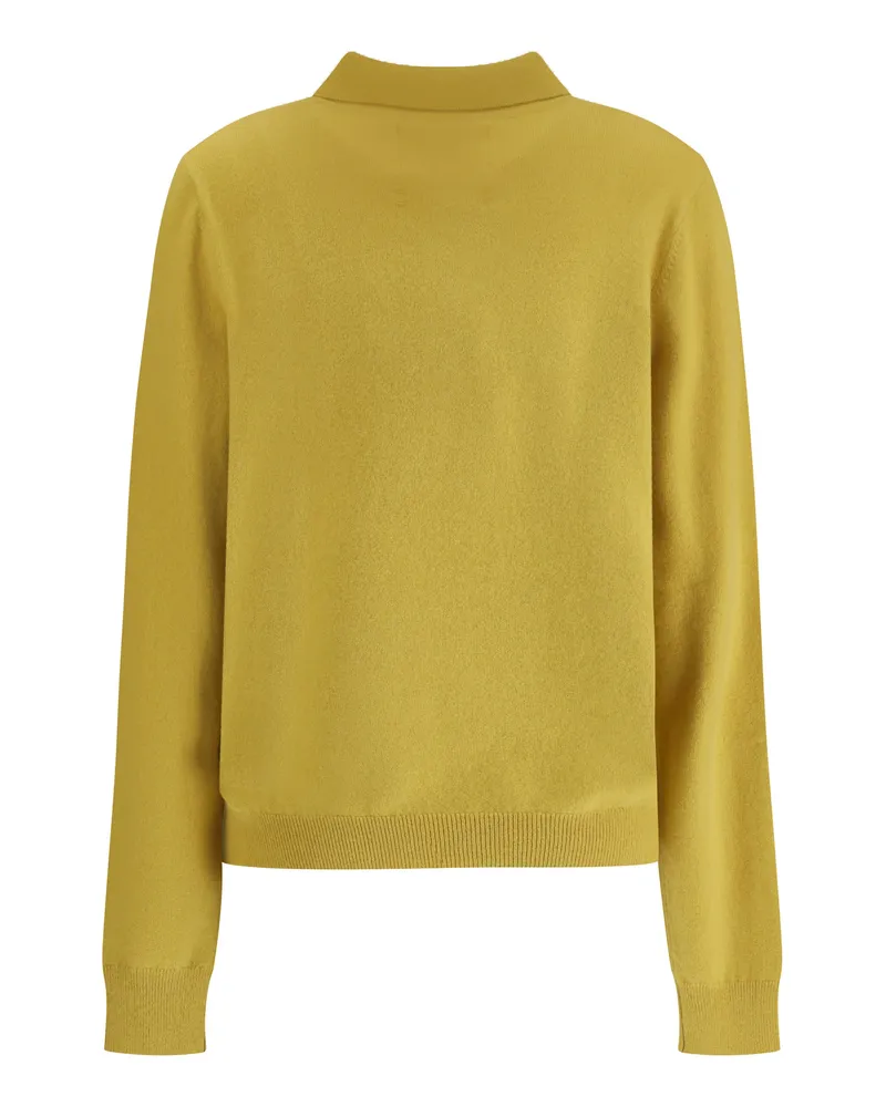 extreme cashmere Women's Cashmere Jumper N°223 Be For Corn Sweater Yellow