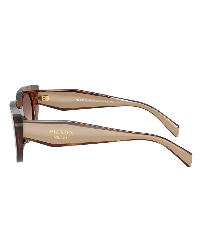 Prada Unisex 0pr D02s Sunglasses -  Acetate Brown Accessories Brown