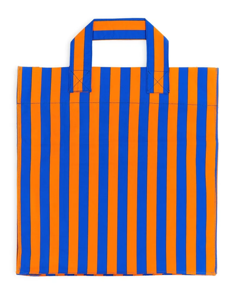 SUNNEI Striped Cotton Tote Bag — Multicolor Multicolor