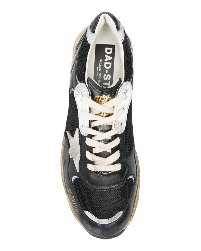 Golden Goose Running Dog Sneakers — Black Black
